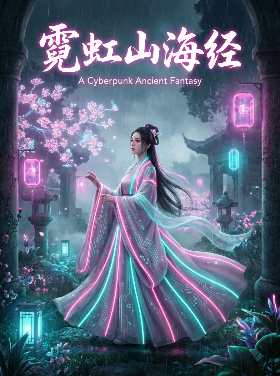 吗吗的朋友.4 古风奇缘短剧 - 霓虹山海经海报